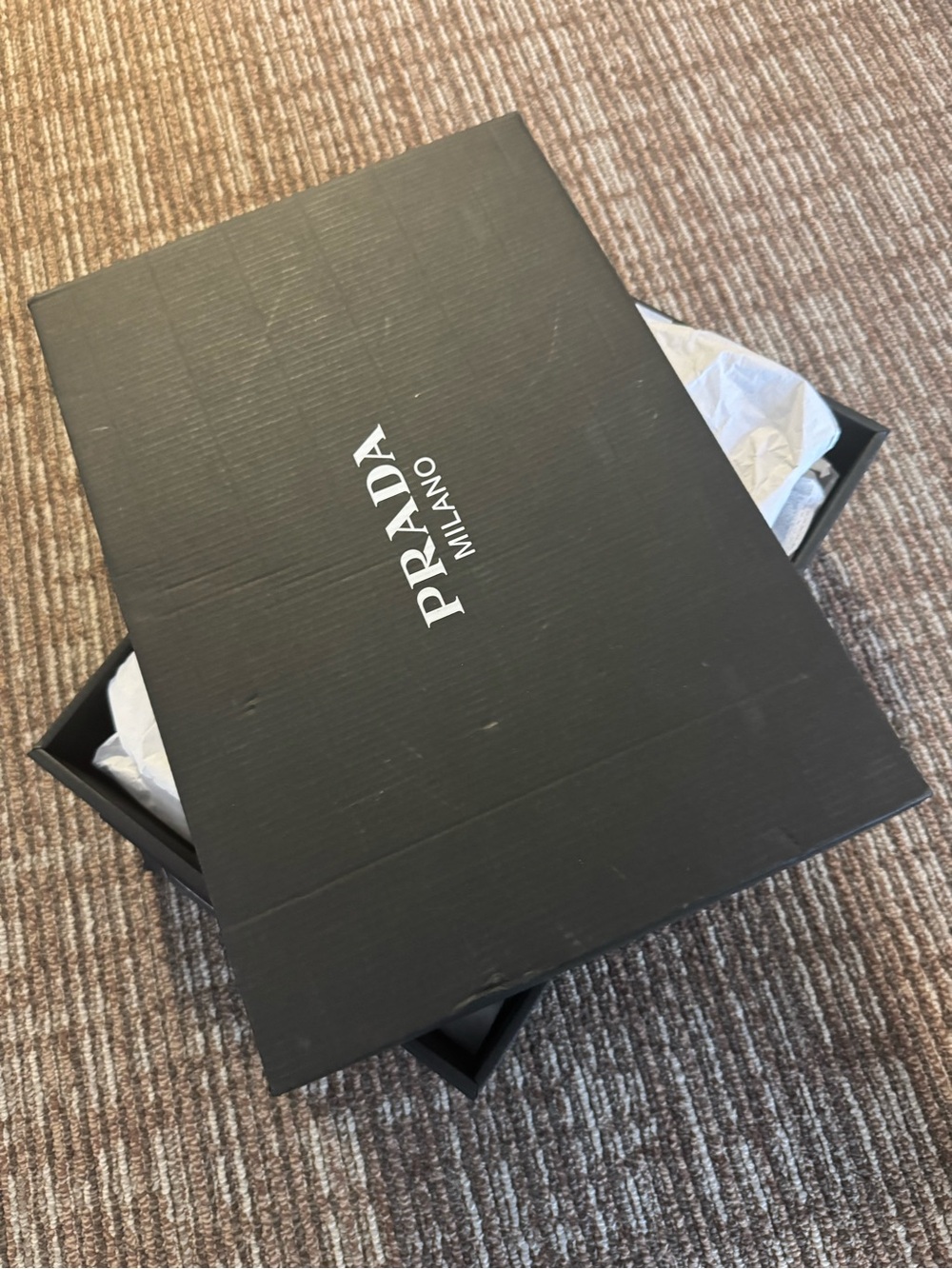 Prada Leather Sneakers - Picture 8 of 11